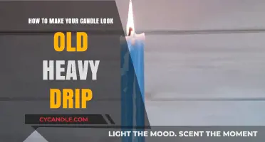 Create Vintage Charm: Mastering the Heavy Drip Look for Aged Candles
