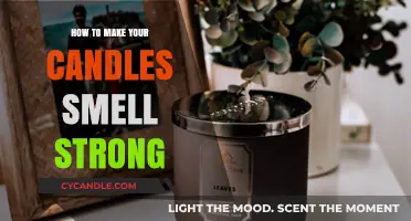 Enhance Your Candle's Scent: Tips for a Stronger, Longer-Lasting Aroma
