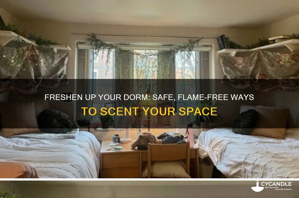how to make your dorm smell good without candles