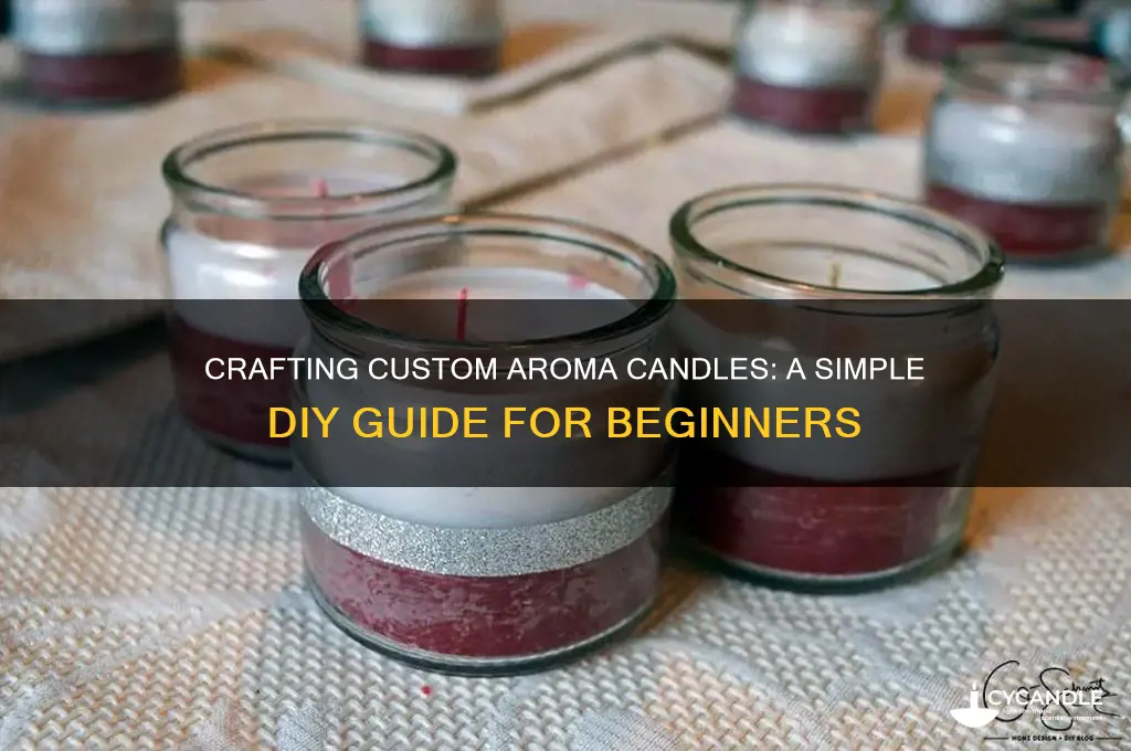 how to make your own aroma candles
