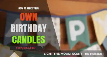 DIY Birthday Candles: Crafting Personalized Glow for Your Special Day