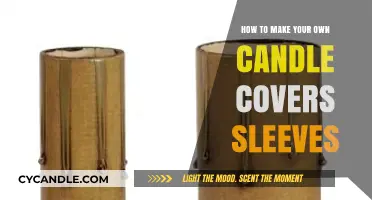 Crafting Custom Candle Covers: DIY Sleeves for Unique Home Decor