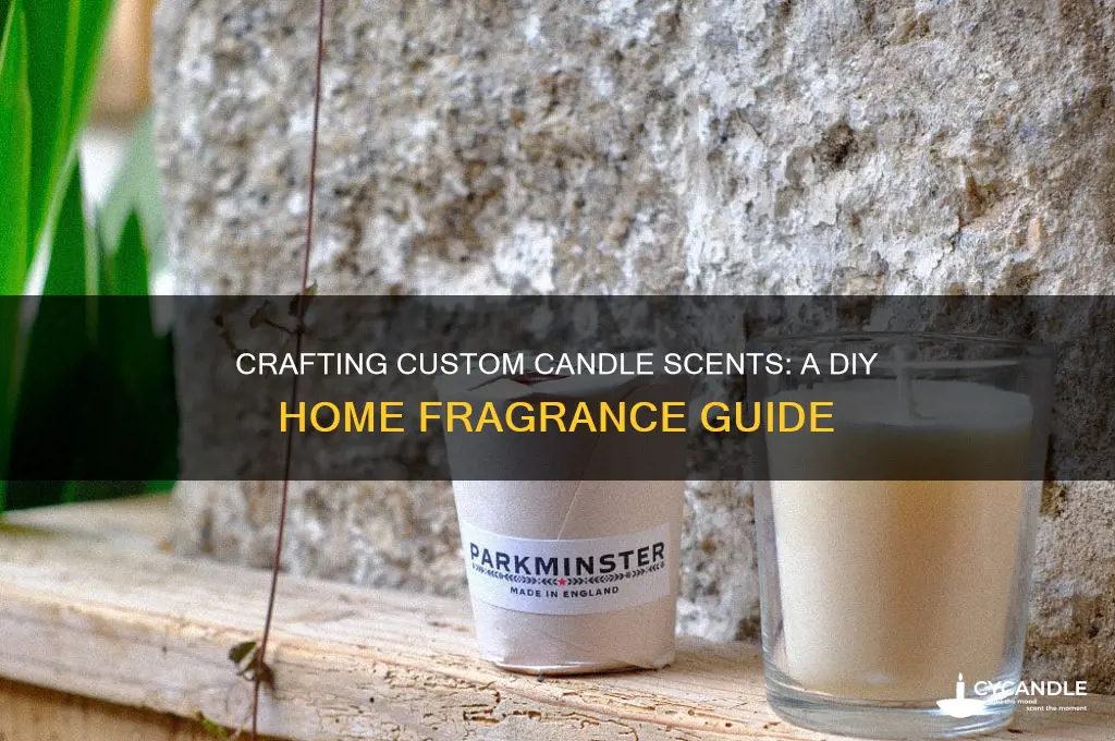 how to make your own candle scents at home