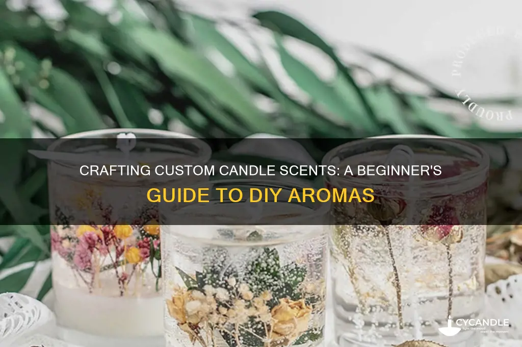 how to make your own candle scents