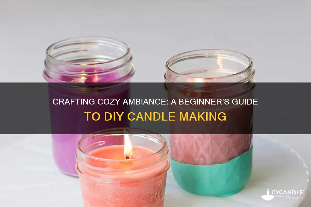 how to make your own candles diy