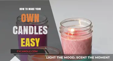Simple DIY Candle Making: Craft Your Own Candles Effortlessly