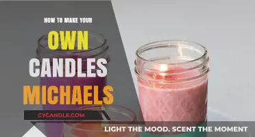 DIY Candle Making: Michaels Supplies for Crafting Your Own Candles