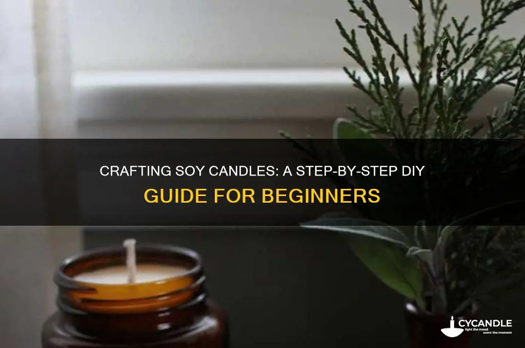 how to make your own candles soy