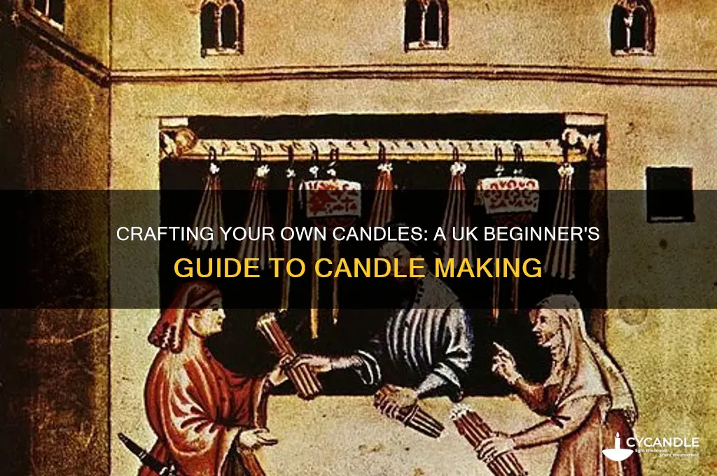 how to make your own candles uk