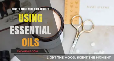 Crafting Aromatic Candles: A Guide to DIY Essential Oil Blends