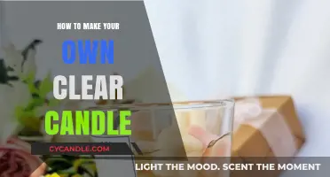 Crafting Crystal Clarity: A Guide to DIY Clear Candles