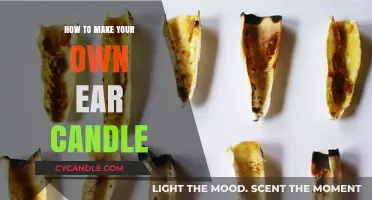 Craft Your Own Ear Candles: A Step-by-Step DIY Guide