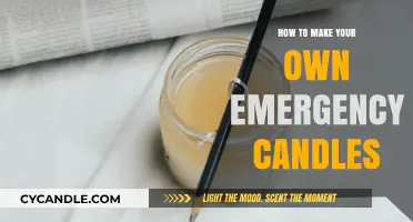 DIY Emergency Candles: Simple Steps for Homemade Light and Warmth