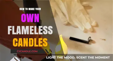 Crafting Safe Ambiance: DIY Flameless Candles for Cozy Spaces
