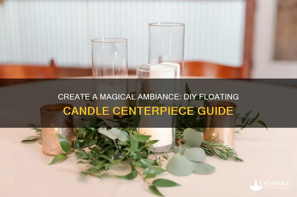 how to make your own floating candle centerpiece