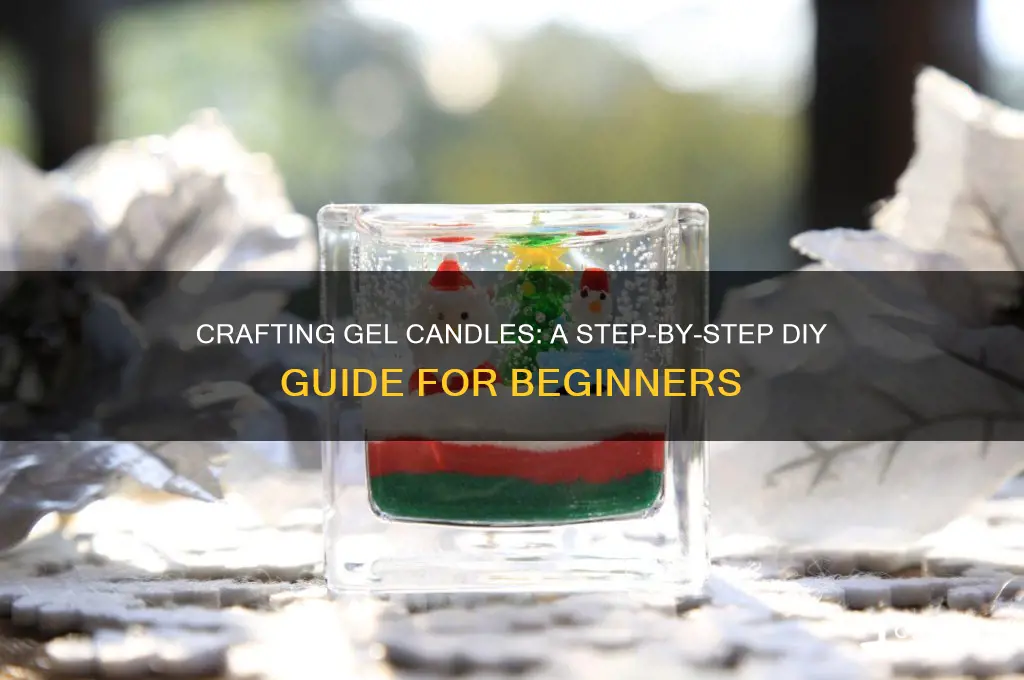 how to make your own gel candles