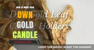 Crafting Elegance: DIY Gold Candle Making Guide for Beginners