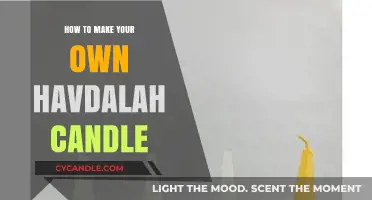 Crafting Your Own Havdalah Candle: A Step-by-Step Guide