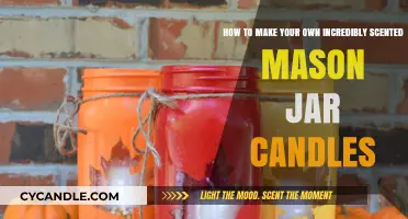 Craft Your Own Fragrant Mason Jar Candles: A Simple DIY Guide