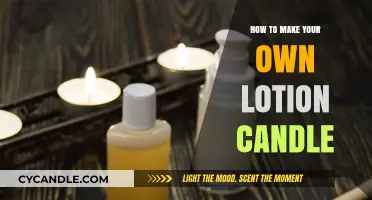 DIY Lotion Candle: Crafting Moisturizing Aromatherapy at Home Easily
