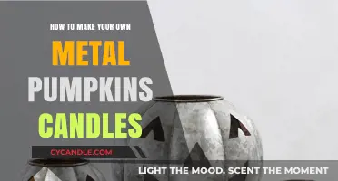 Crafting Metal Pumpkin Candles: A DIY Guide for Unique Decor