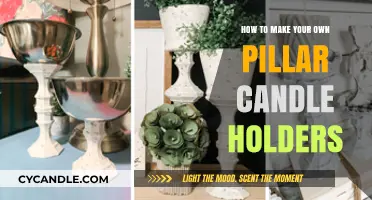 Crafting Elegant Pillar Candle Holders: A DIY Guide for Beginners