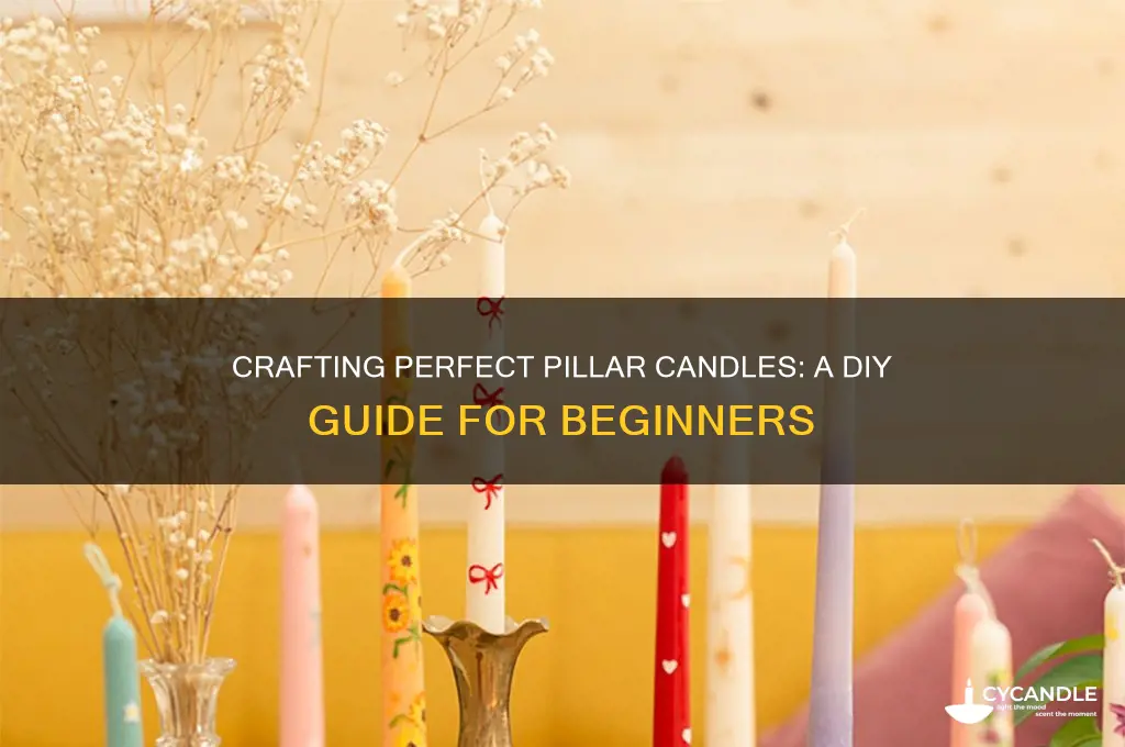 how to make your own pillar candles