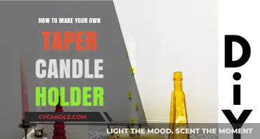 Crafting Elegance: DIY Taper Candle Holder Creation Guide