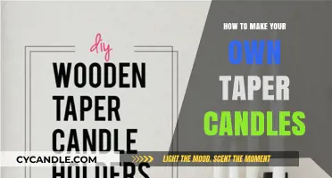 Crafting Elegance: A Step-by-Step Guide to Making Taper Candles