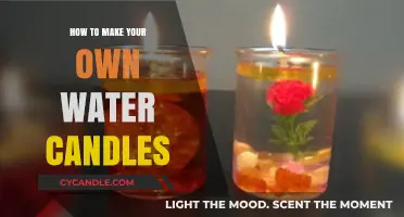 Crafting Serene Ambiance: A Guide to DIY Water Candles