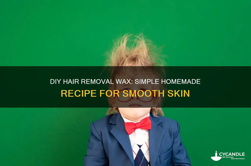 how to make your own wax for hair removal