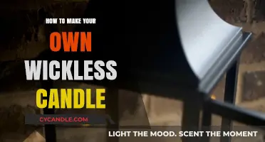 Crafting Wickless Candles: A Simple DIY Guide for Beginners