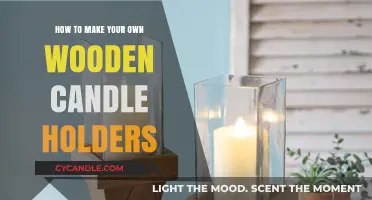 Crafting Rustic Wooden Candle Holders: A DIY Guide for Beginners