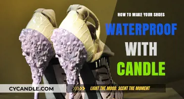 Waterproof Your Shoes Easily: A Simple Candle Wax Method