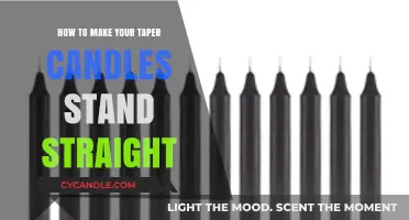 Perfectly Straight Taper Candles: Simple Tips for Upright Elegance
