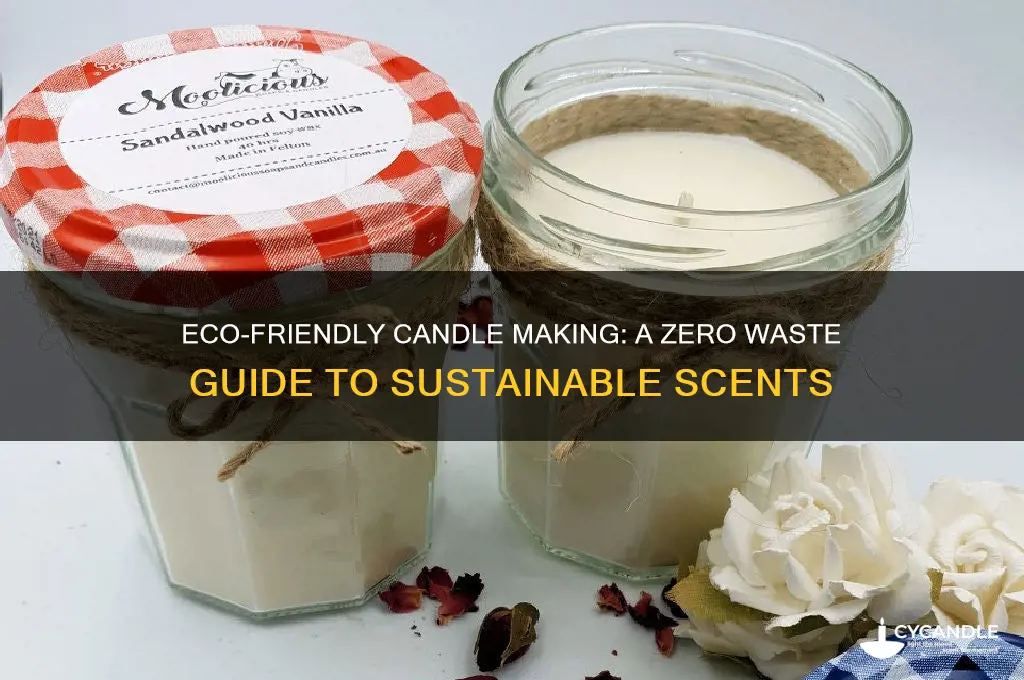 how to make zero waste candles