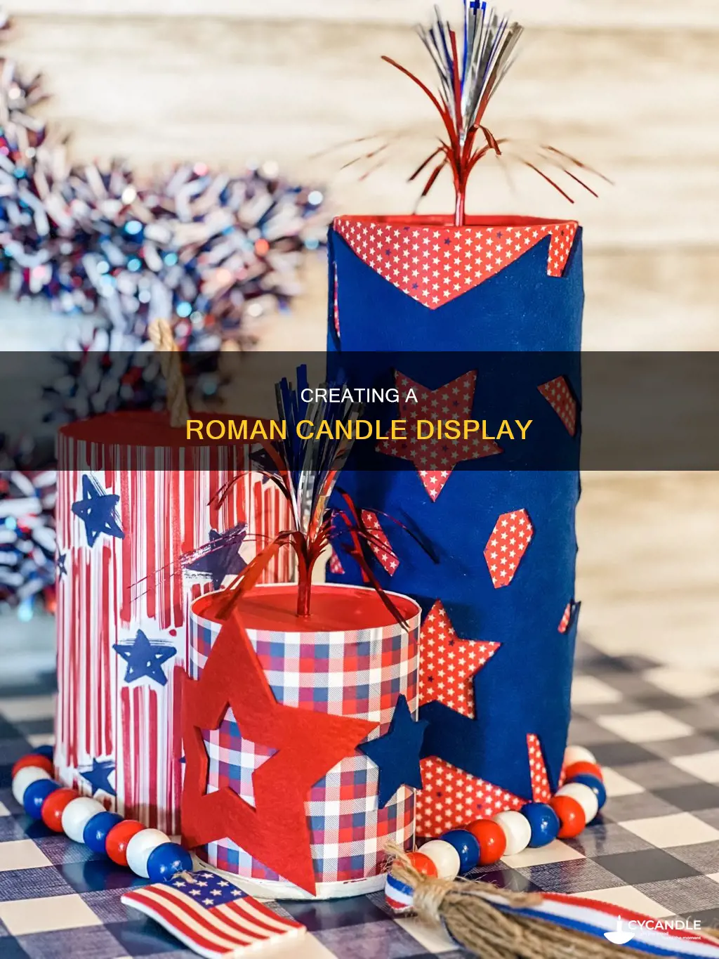 how to makea roman candle