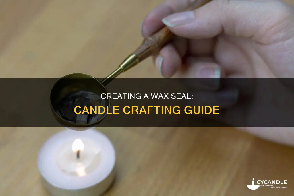 how to makewax seal candle