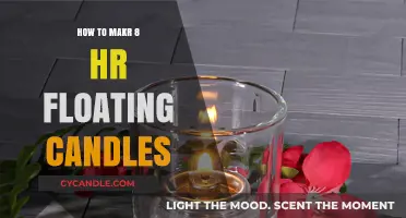 Creating Long-Lasting Floating Candles: An 8-Hour Guide