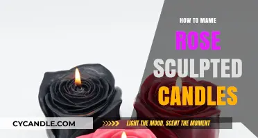 Crafting Rose-Sculpted Candles: A Step-by-Step Guide