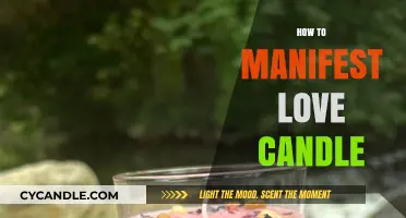 Manifesting Love with a Candle's Warm Glow