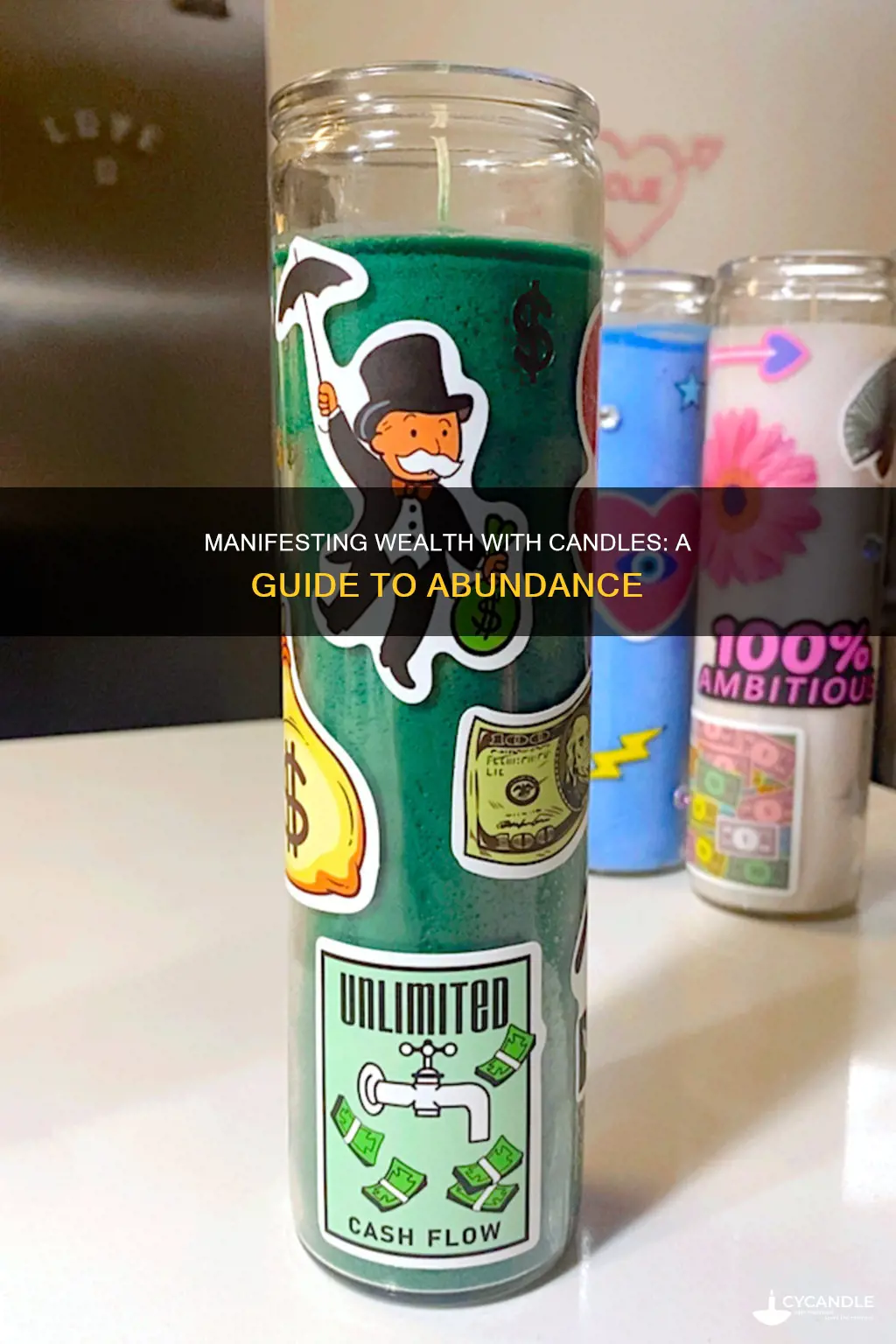 how to manifest wealth with candles