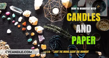 Manifesting with Candles and Paper: A Simple Guide