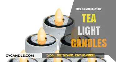Crafting Tea Light Candles: A Step-by-Step Manufacturing Guide