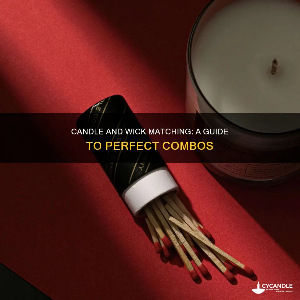 how to match candle woth wics