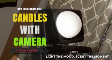 Measuring Foot Candles: Camera's Role