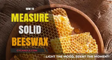 Accurately Measuring Solid Beeswax: Tips for Precision and Consistency