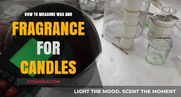 Perfect Candle Making: Measuring Wax and Fragrance Like a Pro