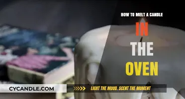Melting Candles in the Oven: A Quick Guide