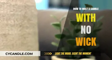 Creative Ways to Melt a Wickless Candle Safely and Easily